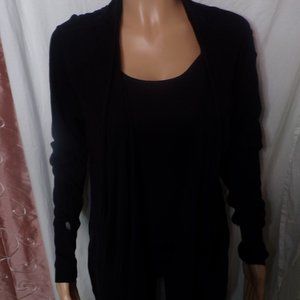 Open Black Sweater (L)